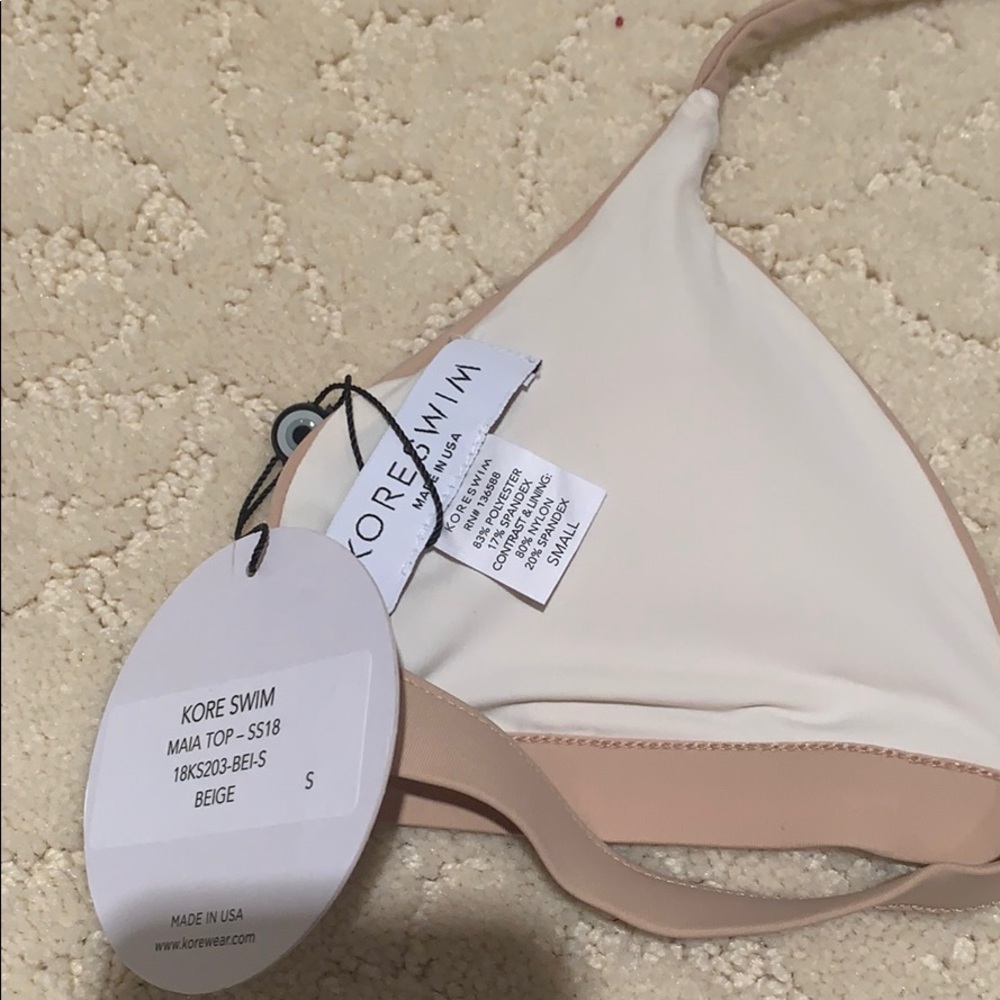 KORE Swim bikini in beige. Brand new with tags - Picture 5 of 5